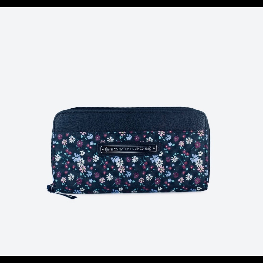 Lily Bloom Ditsy Daisy Delight Molly Wallet, Discounted Shipping